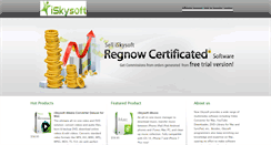 Desktop Screenshot of iskysoft.net